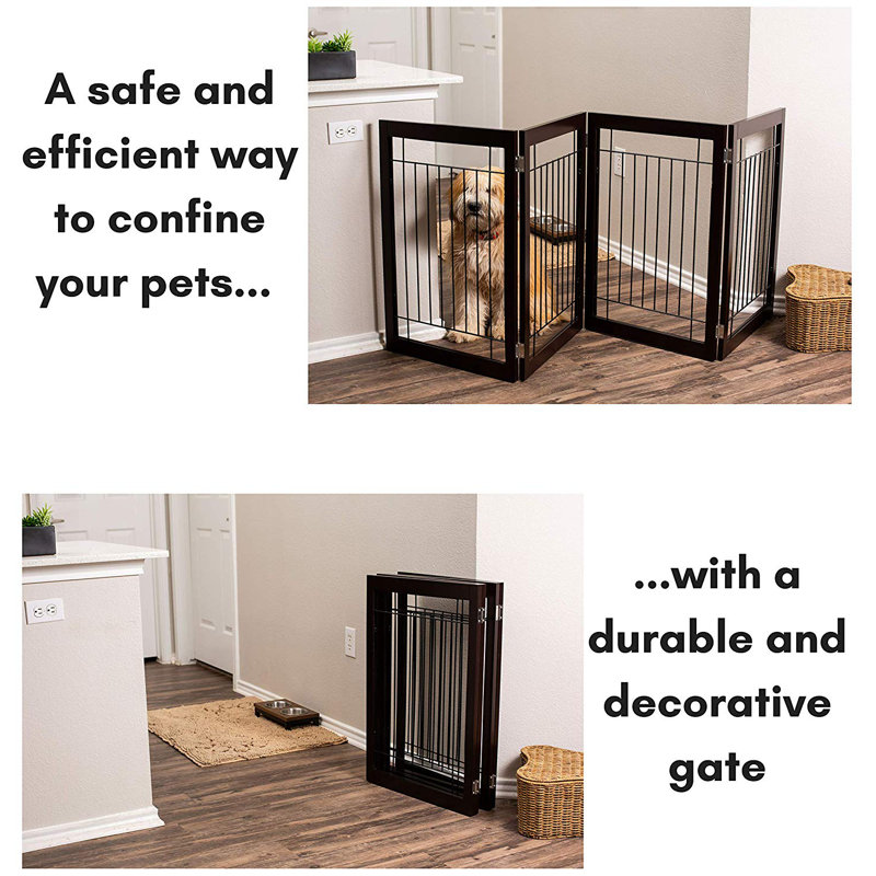 Tucker Murphy™ Pet Free Standing Pet Gate Wayfair